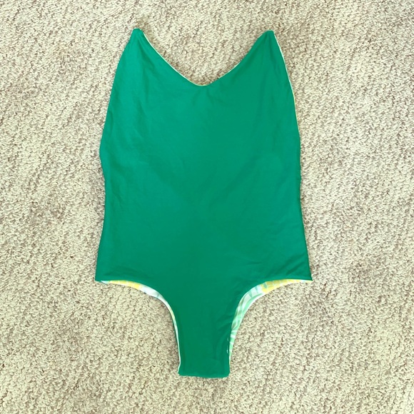 Kalokini Reversible One Piece Bathing Suit - Picture 3 of 5